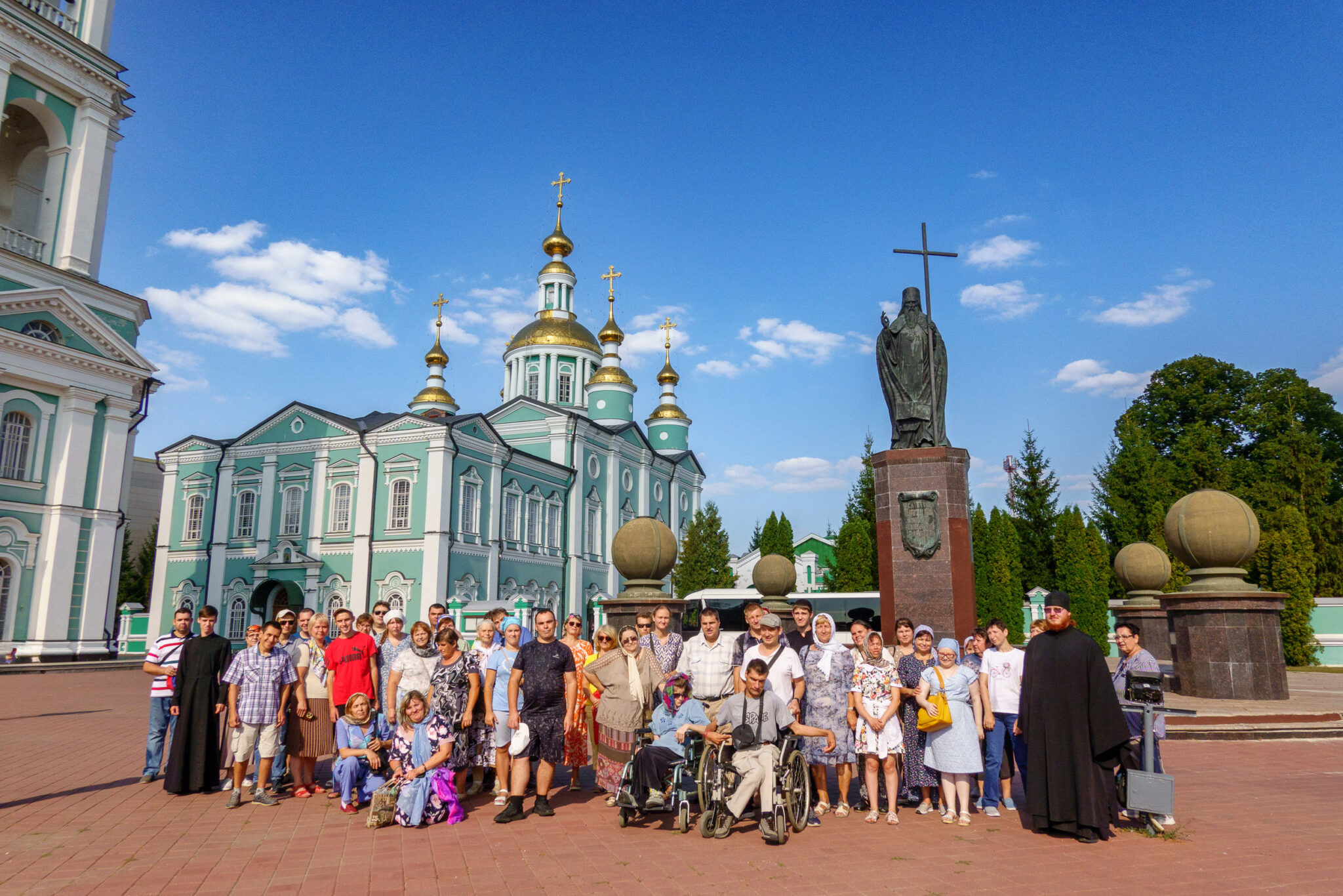 Паломники из Воронежа посетили Тамбовскую епархию