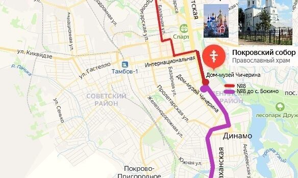 После Пасхального Богослужения — в ночь с 19 на 20 апреля для тамбовчан будет подан общественный транспорт
